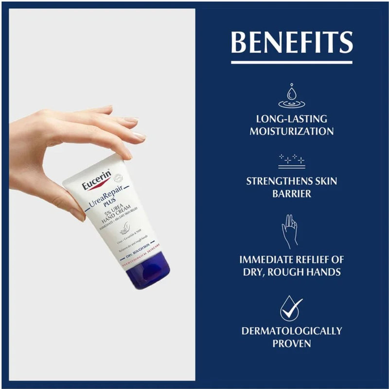 Eucerin UreaRepair Plus 5% Urea Hand Cream 75ml