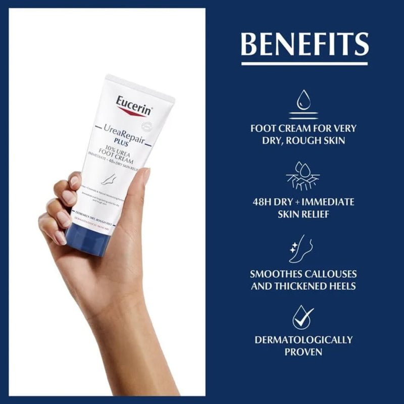 Eucerin UreaRepair Plus 10% Foot Cream 100ml