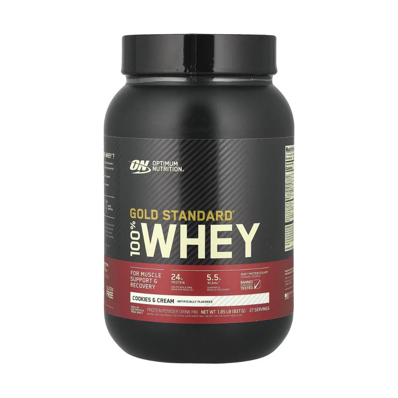 Optimum Nutrition Gold Standard 100% Whey Protein Cookies & Cream 837g