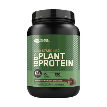 Optimum Nutrition Gold Standard 100% Plant Based Protein Chocolate 800g - Chemist Warehouse UAE