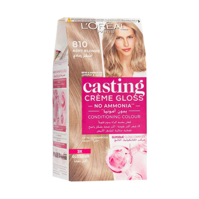 Loreal Paris Casting Creme Gloss 810 Ashy Blonde