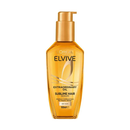 Loreal Paris Elvive Extraordinary Oil Dry Hair Glass Serum 100ml - Chemist Warehouse UAE