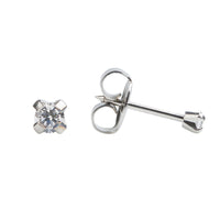 Studex Stainless Steel Tiffany 2mm Cubic Zirconia