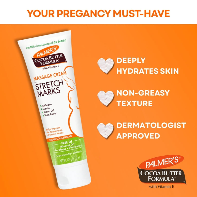 Palmers Cocoa Butter Formula With Vitamin E Stretch Marks Massage Cream 125g