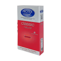 Protex Condoms Classic Natural 6 Pack