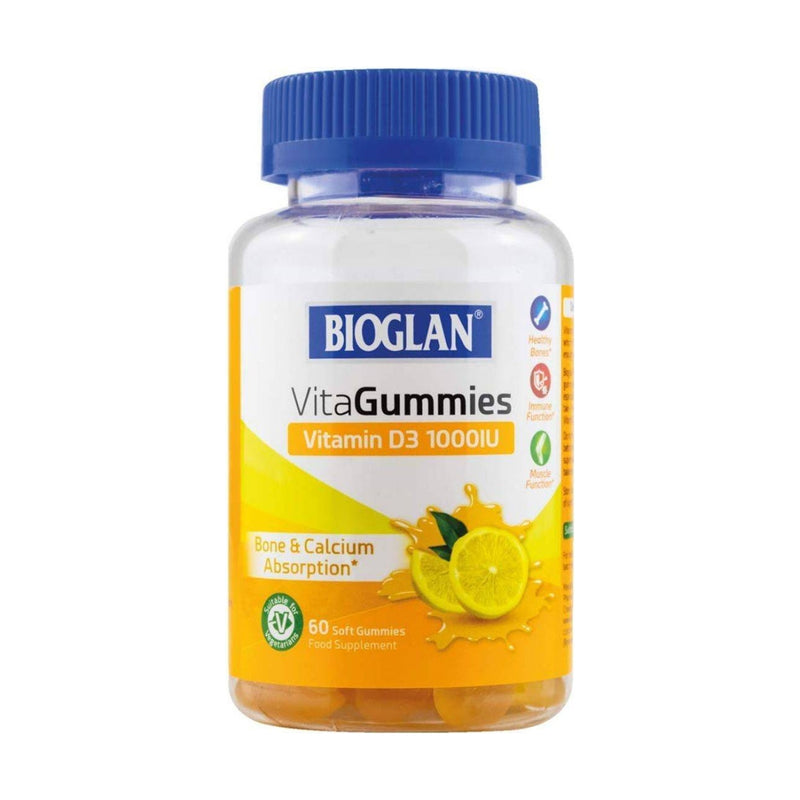 Bioglan Vita Gummies Vitamin D3 1000IU 60 Gummies