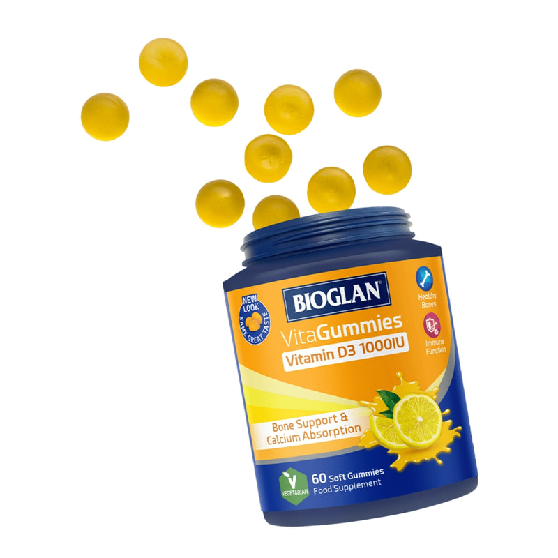 Bioglan Vita Gummies Vitamin D3 1000IU 60 Gummies
