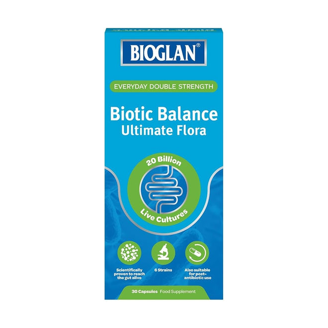 Bioglan Biotic Balance 20 Billion Live Cultures 30 Capsules