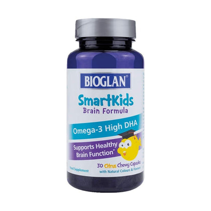 Bioglan Smart Kids Brain Formula 30 Chew Capsules