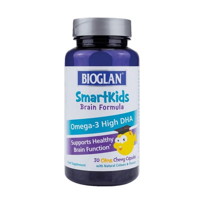 Bioglan Smart Kids Brain Formula 30 Chew Capsules