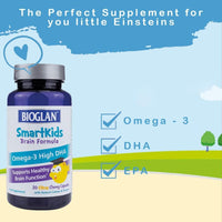 Bioglan Smart Kids Brain Formula 30 Chew Capsules