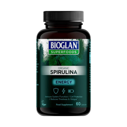 Bioglan Super Foods Organic Spirulina 60 Capsules