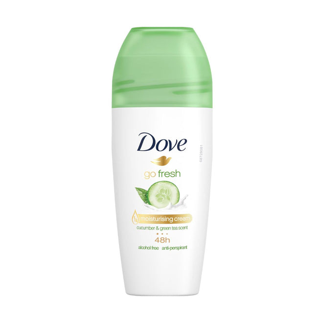 Dove Antiperspirant Deodorant Roll On Go Fresh 50ml