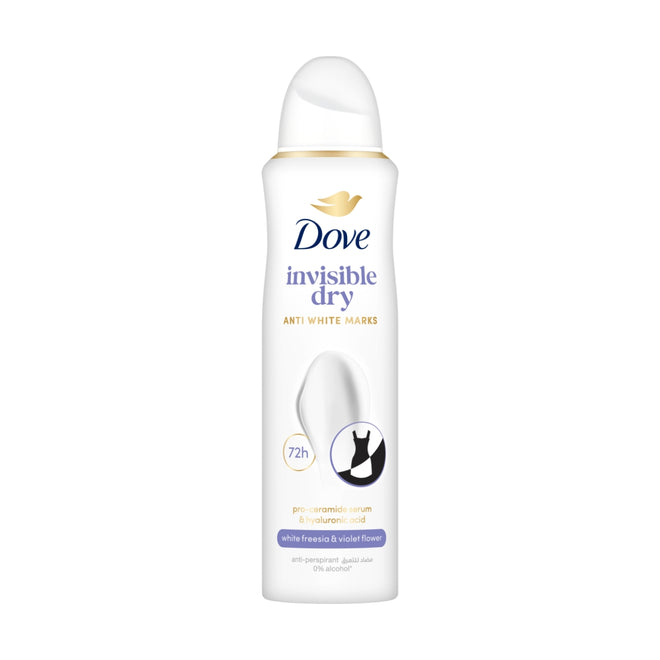 Dove Antiperspirant Deodorant Spray Invisible Dry 150ml