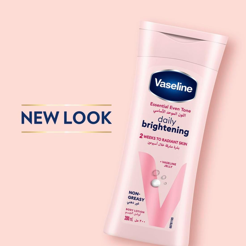 Vaseline Body Lotion Essential Even Tone Daily Brightening 200ml