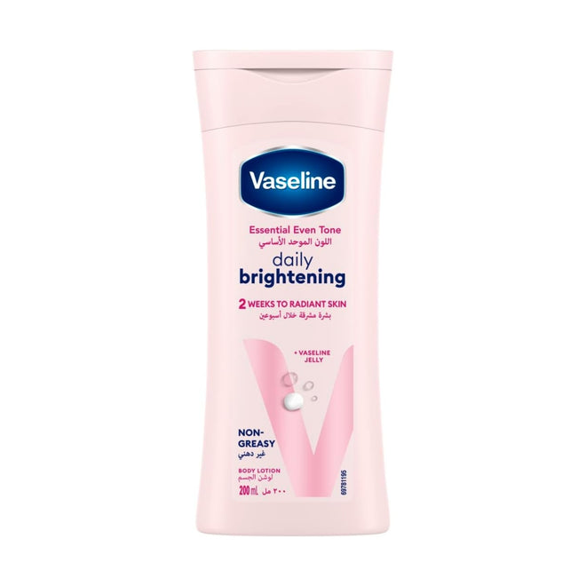 Vaseline Body Lotion Essential Even Tone Daily Brightening 200ml