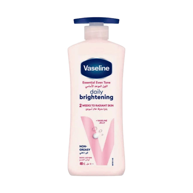 Vaseline Body Lotion Essential Even Tone Daily Brightening 400ml
