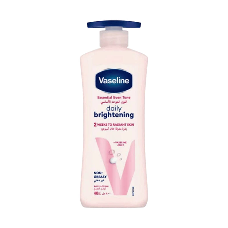 Vaseline Body Lotion Essential Even Tone Daily Brightening 400ml