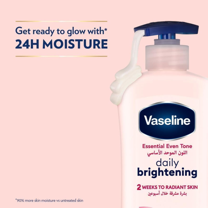 Vaseline Body Lotion Essential Even Tone Daily Brightening 725ml