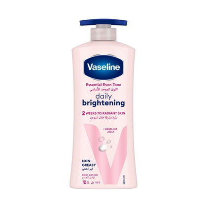 Vaseline Body Lotion Essential Even Tone Daily Brightening 725ml