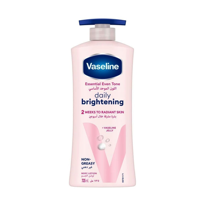 Vaseline Body Lotion Essential Even Tone Daily Brightening 725ml