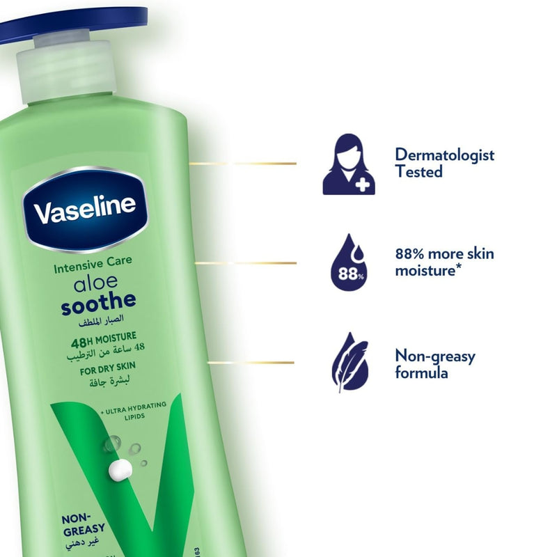 Vaseline Body Lotion Intensive Care Aloe Soothe 400ml