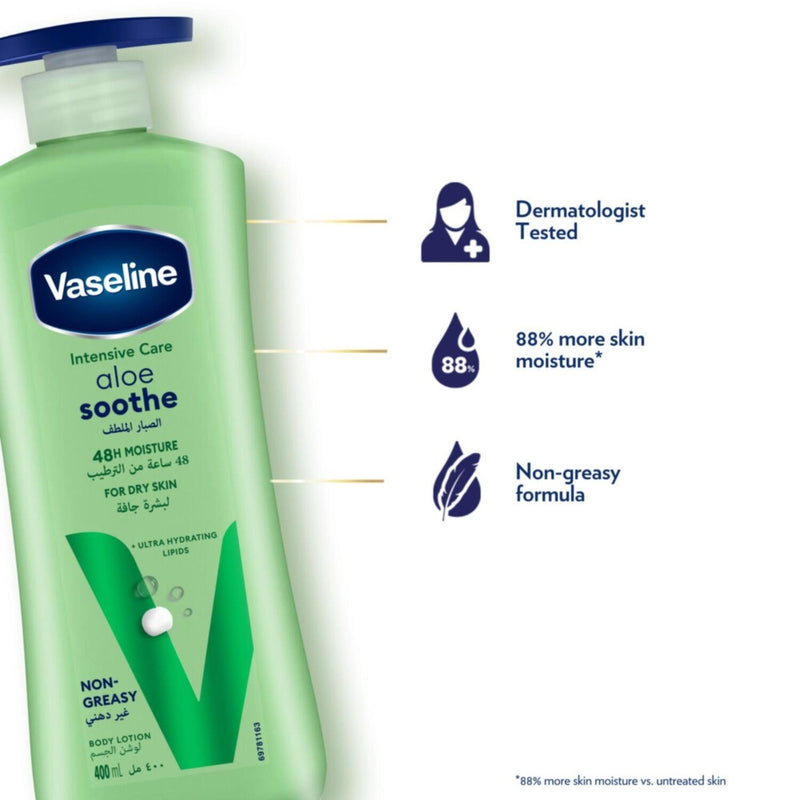 Vaseline Body Lotion Intensive Care Aloe Soothe 725ml