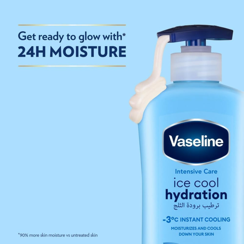 Vaseline Body Lotion Intensive Care Ice Cool Hydration 400ml