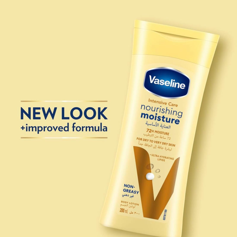 Vaseline Body Lotion Intensive Care Nourishing Moisture 200ml