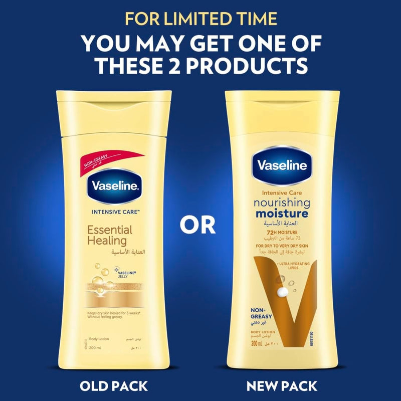 Vaseline Body Lotion Intensive Care Nourishing Moisture 200ml