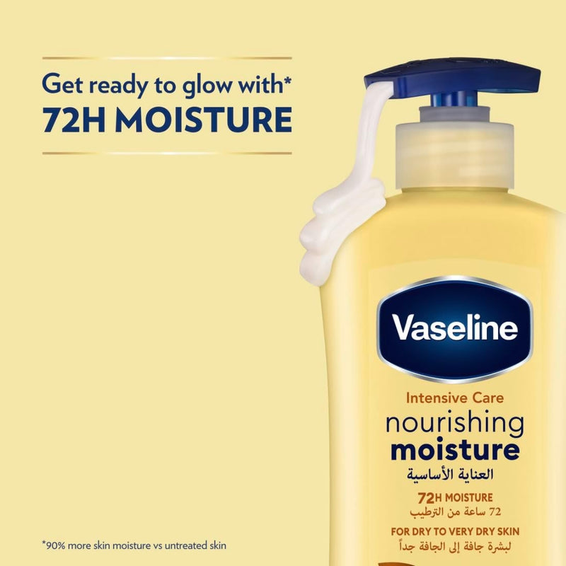 Vaseline Body Lotion Intensive Care Nourishing Moisture 400ml