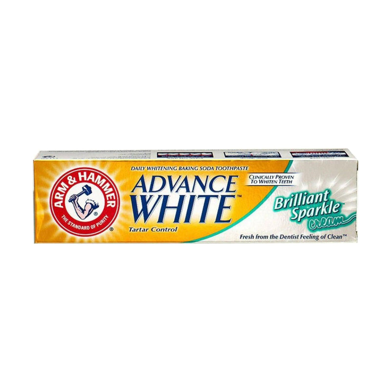 Arm & Hammer Toothpaste Advance White Brilliant Sparkle Cream 115g - Chemist Warehouse UAE