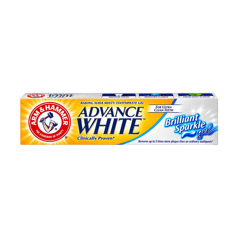 Arm & Hammer Toothpaste Advance White Brilliant Sparkle Gel 115g - Chemist Warehouse UAE
