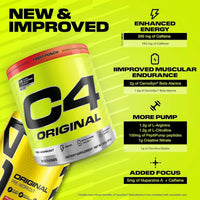 Cellucor C4 Original Pre Workout Powder Fruit Punch 30 Serves 195g
