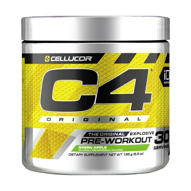 Cellucor C4 Original Pre Workout Powder Green Apple 30 Serves 180g