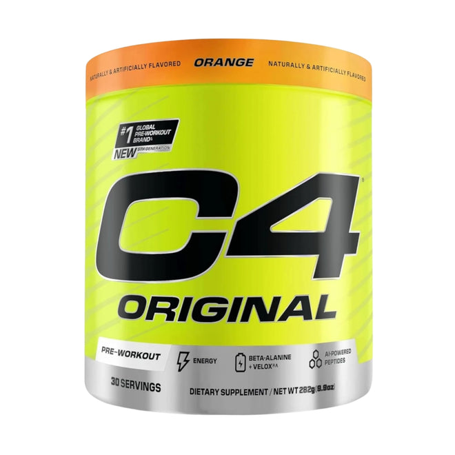 Cellucor C4 Original Pre Workout Powder Orange Burst 30 Serves 195g