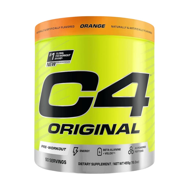 Cellucor C4 Original Pre Workout Powder Orange Burst 50 Serves 360g