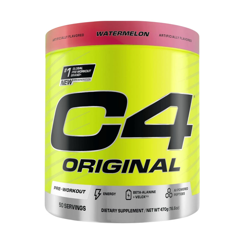 Cellucor C4 Original Pre Workout Powder Watermelon 60 Serves 390g
