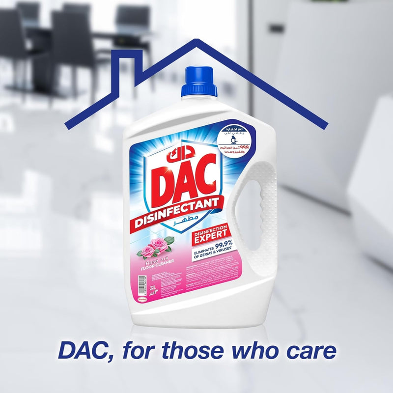Dac Disinfectant Rose 3L