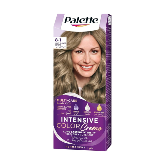 Schwarzkopf Palette Intensive Color Creme 8-1 Cream Light Blonde