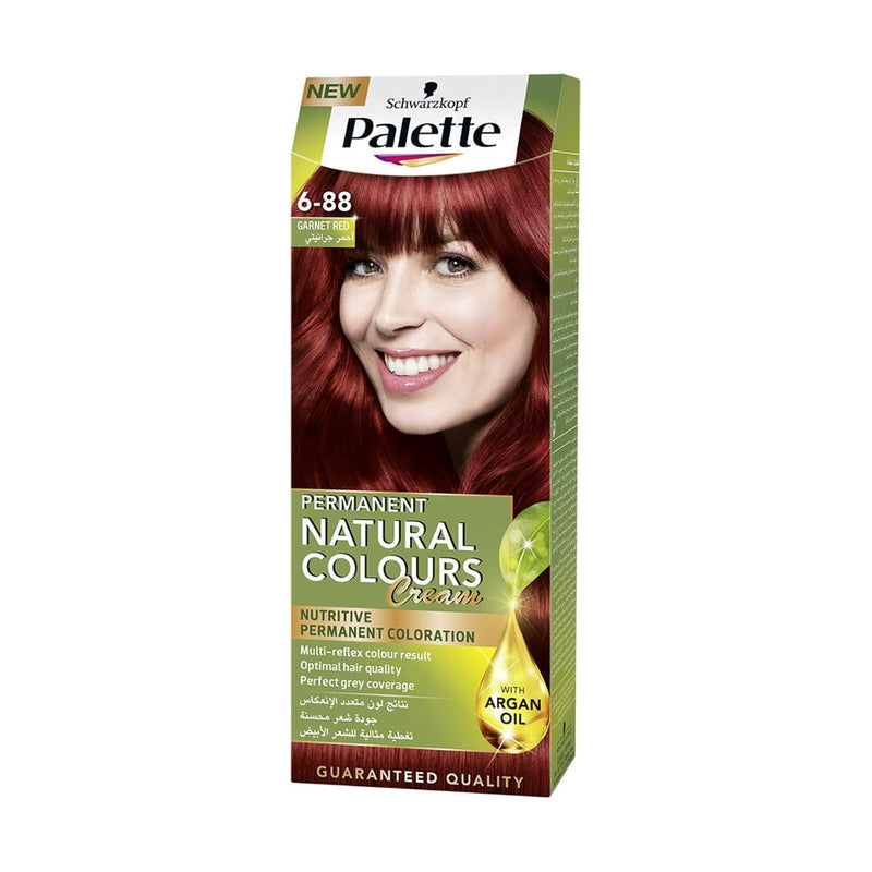Schwarzkopf Palette Permanent Natural Colors Cream 6-88 Red Granite