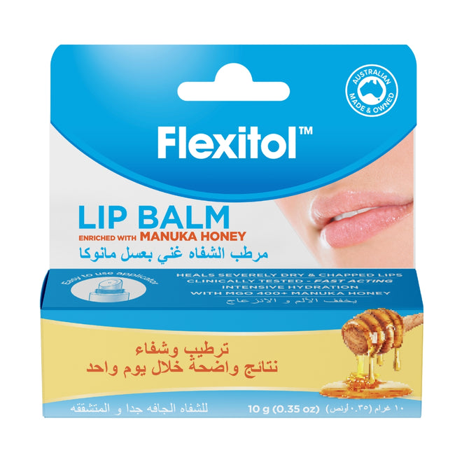 Flexitol Lip Balm Manuka Honey 10g