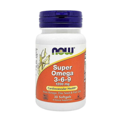 Now Fish Oil Super Omega 369 1200mg 30 Softgels