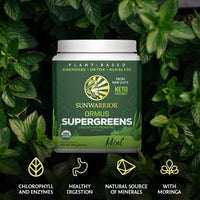 Sun Warrior Ormus Supergreens Organic Mint 225g