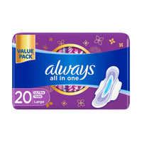 Always All In One Ultra Thin 20 Count