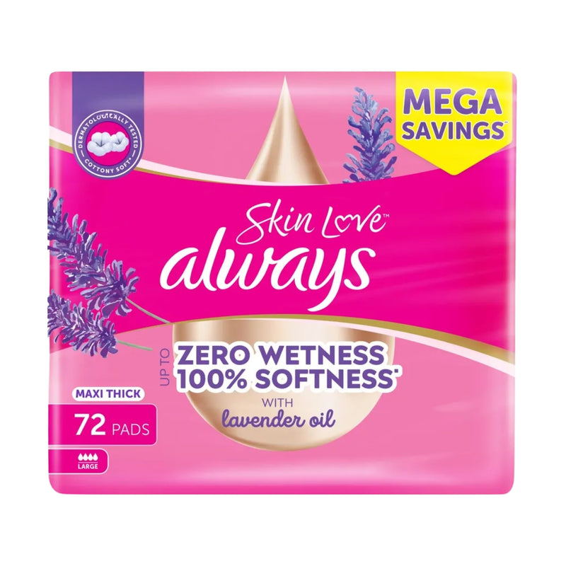 Always Cotton 72 Count