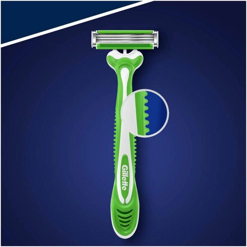 Gillette Razor Disposable Blue3 Sensitive 3 Count