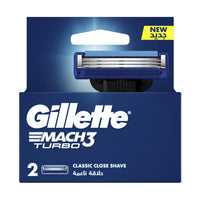 Gillette Razor Mach3 Turbo + 2 Refills