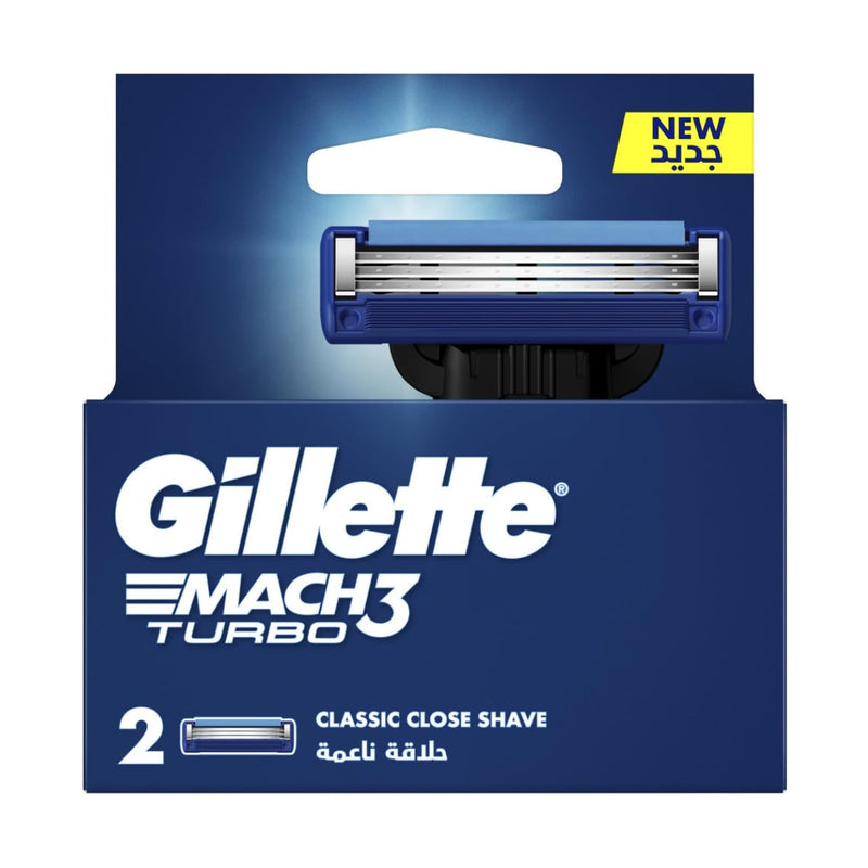 Gillette Razor Mach3 Turbo + 2 Refills