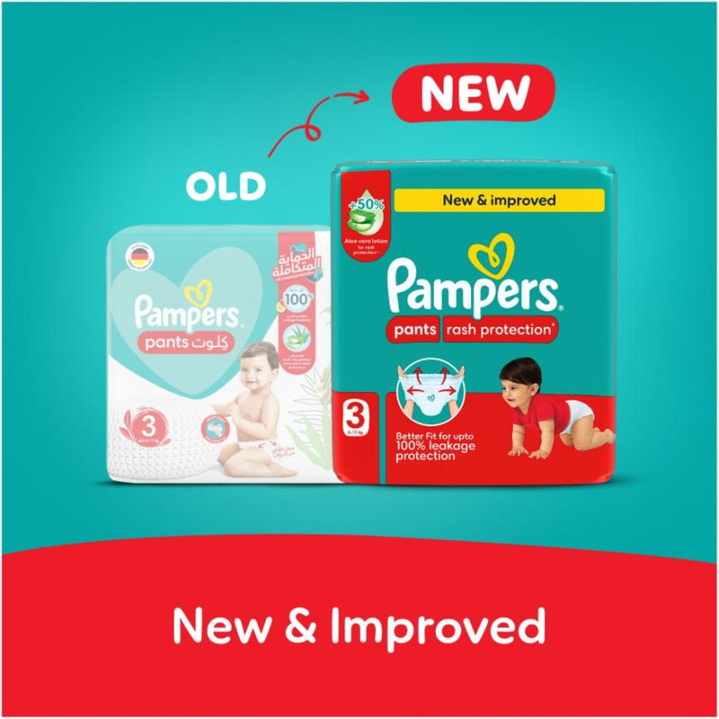 Pampers Diapers Baby Dry Pants Size 3 (6-10kg) 80 Pieces